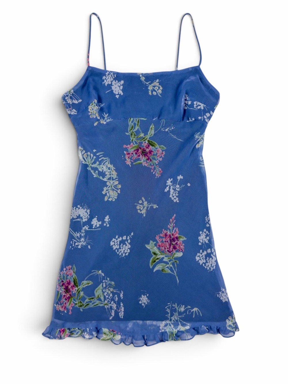 Vintage Floral Knee Length Dress